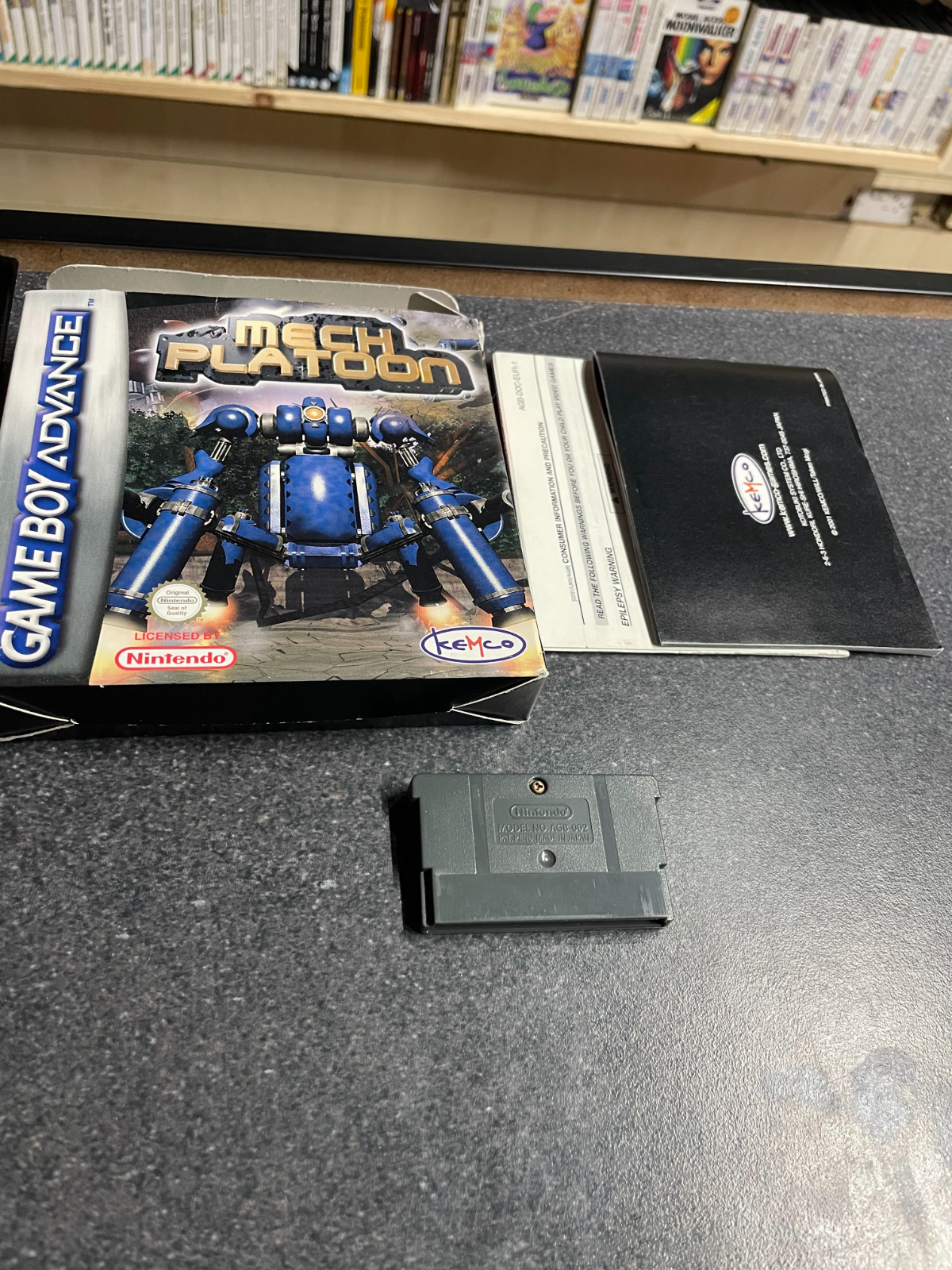 Mech Platoon - Nintendo GameBoy Advance - Boxed & Complete