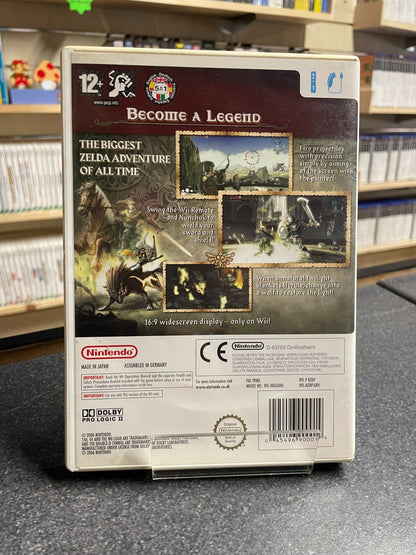 The Legend of Zelda: Twighlight Princess - Nintendo Wii  - Boxed with Manual