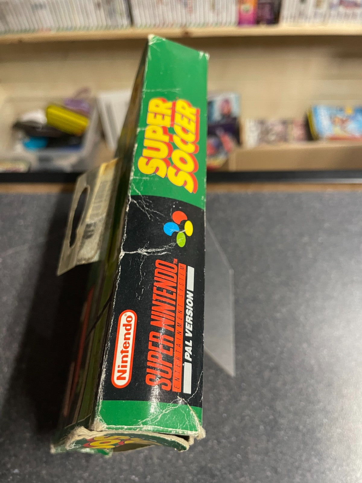 Super Soccer -Super Nintendo Entertainment System SNES - Boxed with Manual