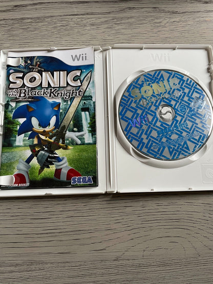 Sonic and the Black Knight - Nintendo Wii - Complete with Manual