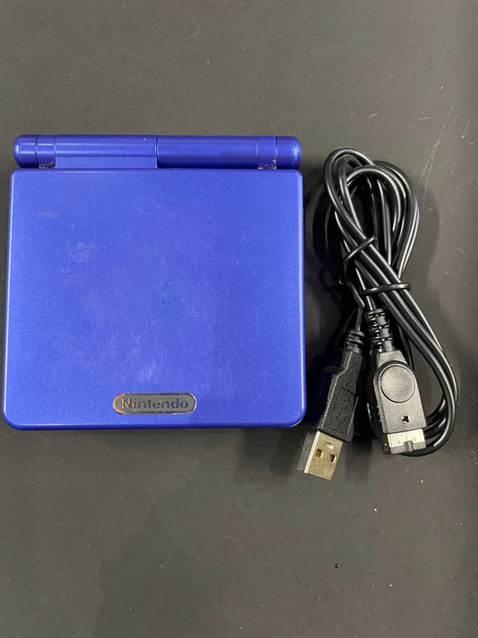 Nintendo GameBoy Advance SP - Blue - With Charging Cable