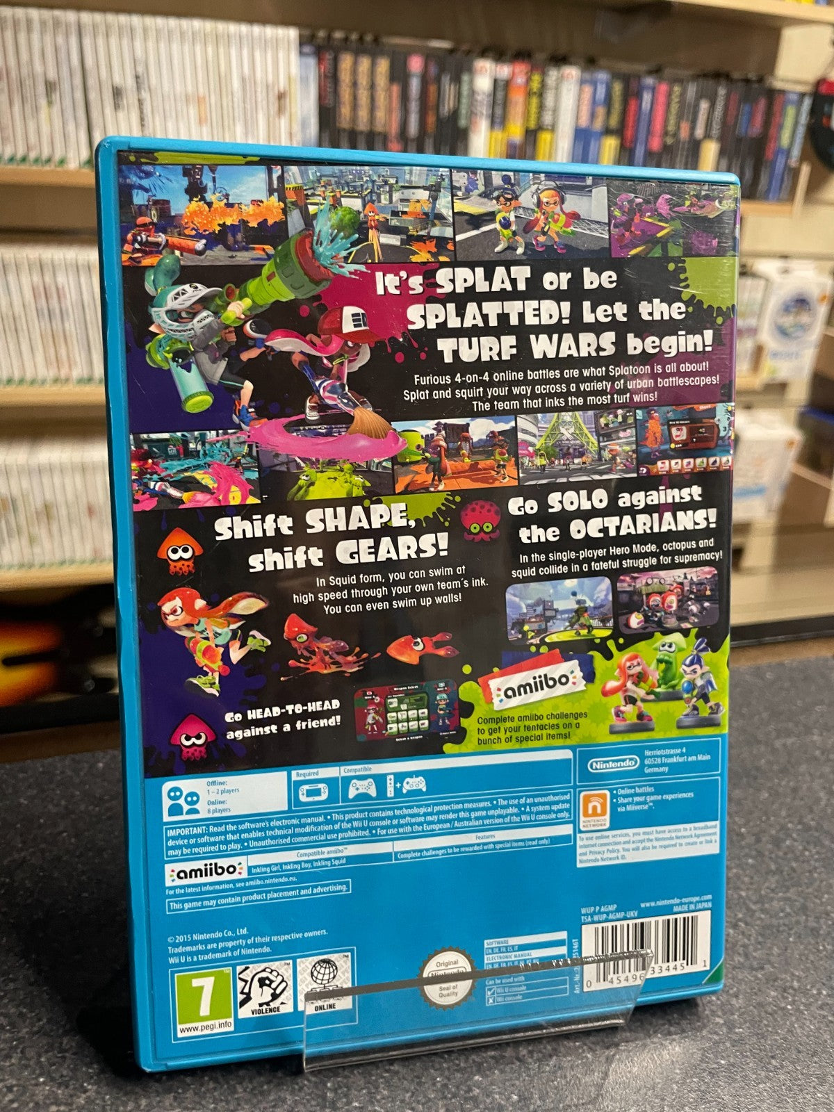 Splatoon - Nintendo Wii.U - Boxed no Manual