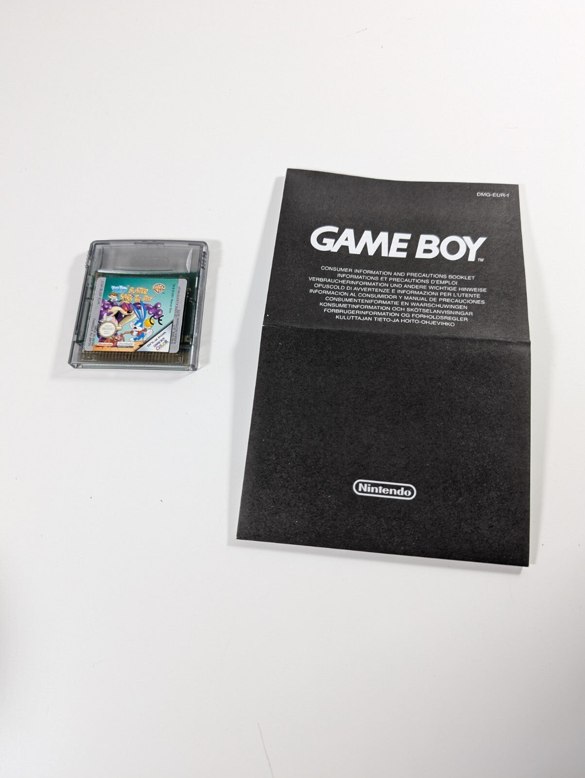 Tiny Toons Adventures - Buster Saves The Day - Nintendo Gameboy Colour - Boxed