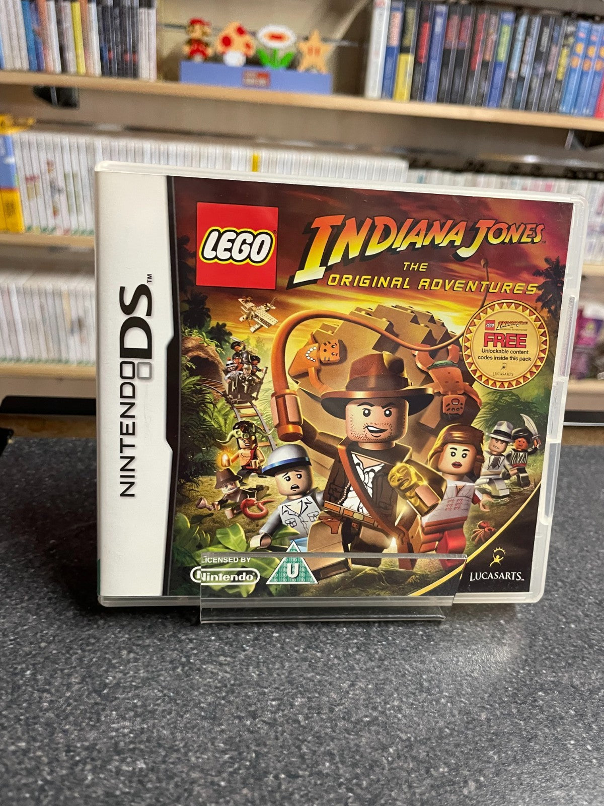 LEGO Indiana Jones: The Original Adventure - Nintendo DS - Complete with Manual