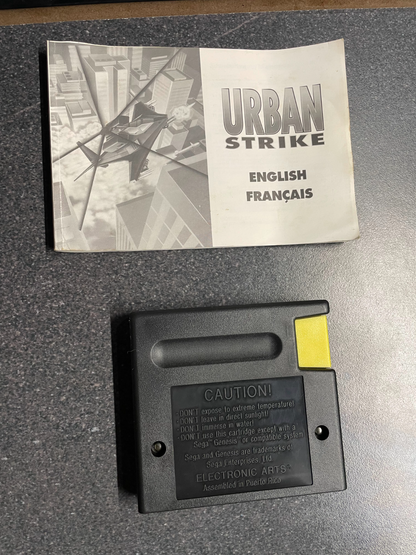 Urban Strike The Sequel - Sega Mega Drive - Boxed with Manual