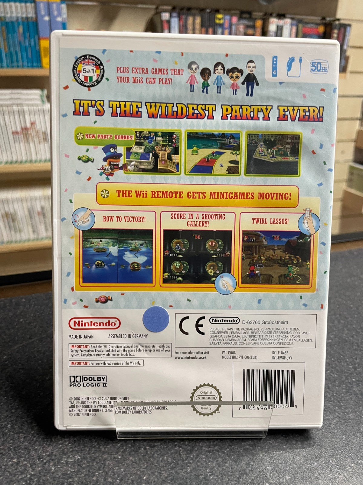 Mario Party 8 - Nintendo Wii - Boxed with Manual