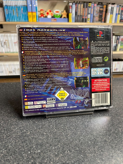 Streak: Hoverboard Racing - Sony PlayStation PS1  - Complete with Manual