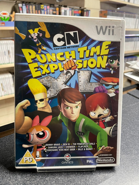 Cartoon Network: Punch Tine Explosion XL - Nintendo Wii  - Boxed