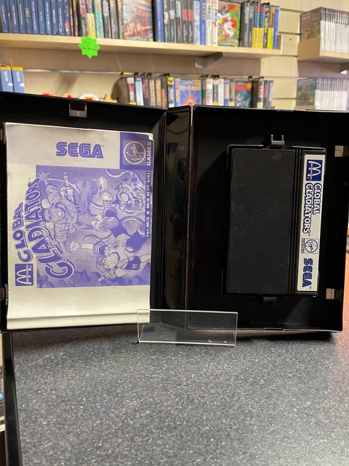 McDonalds Global Gladiators - Sega Master System - Boxed with Manual