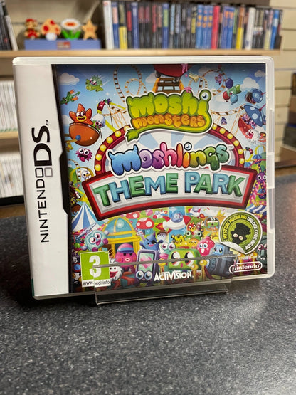 Moshi Monsters: Moshlings Theme Park - Nintendo DS - Boxed with Manual