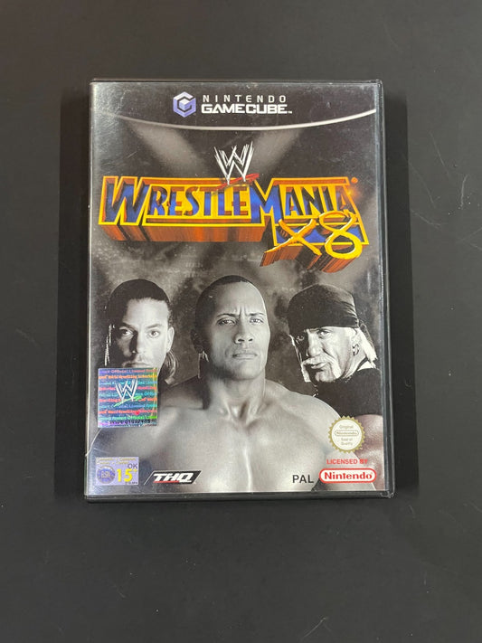 Wrestle Mania X8 - Nintendo Gamecube - Complete with Manual