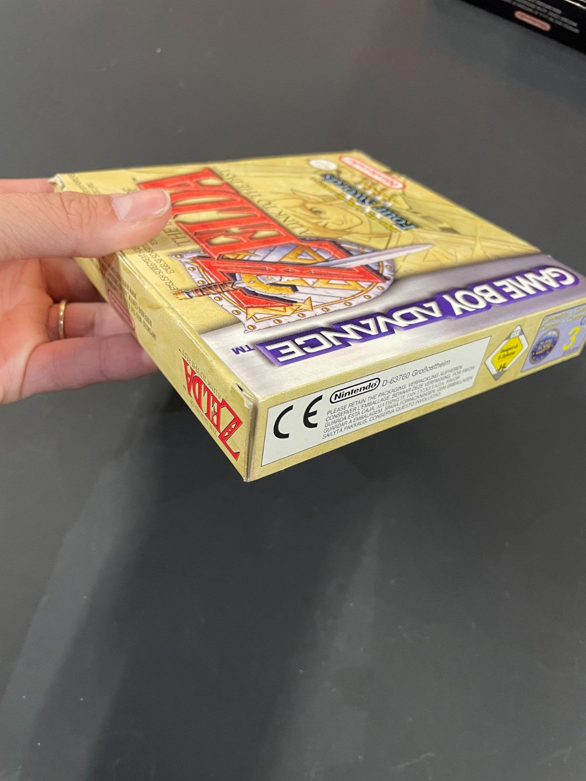 The Legend of Zelda A Link To The Past - Game Boy Advance -Complete w/Manual