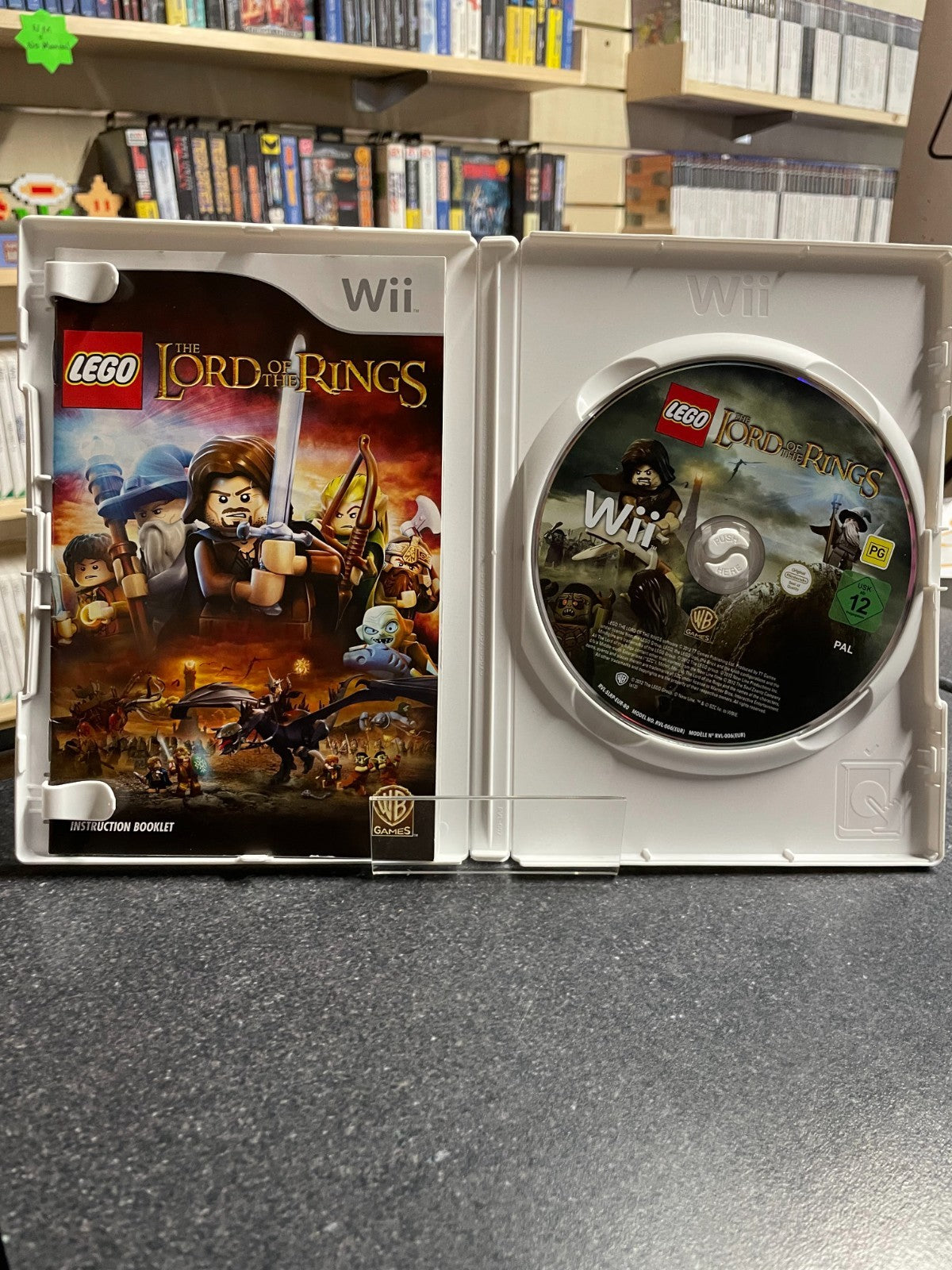 LEGO The Lord of the Rings - Nintendo Wii  - Boxed with Manual