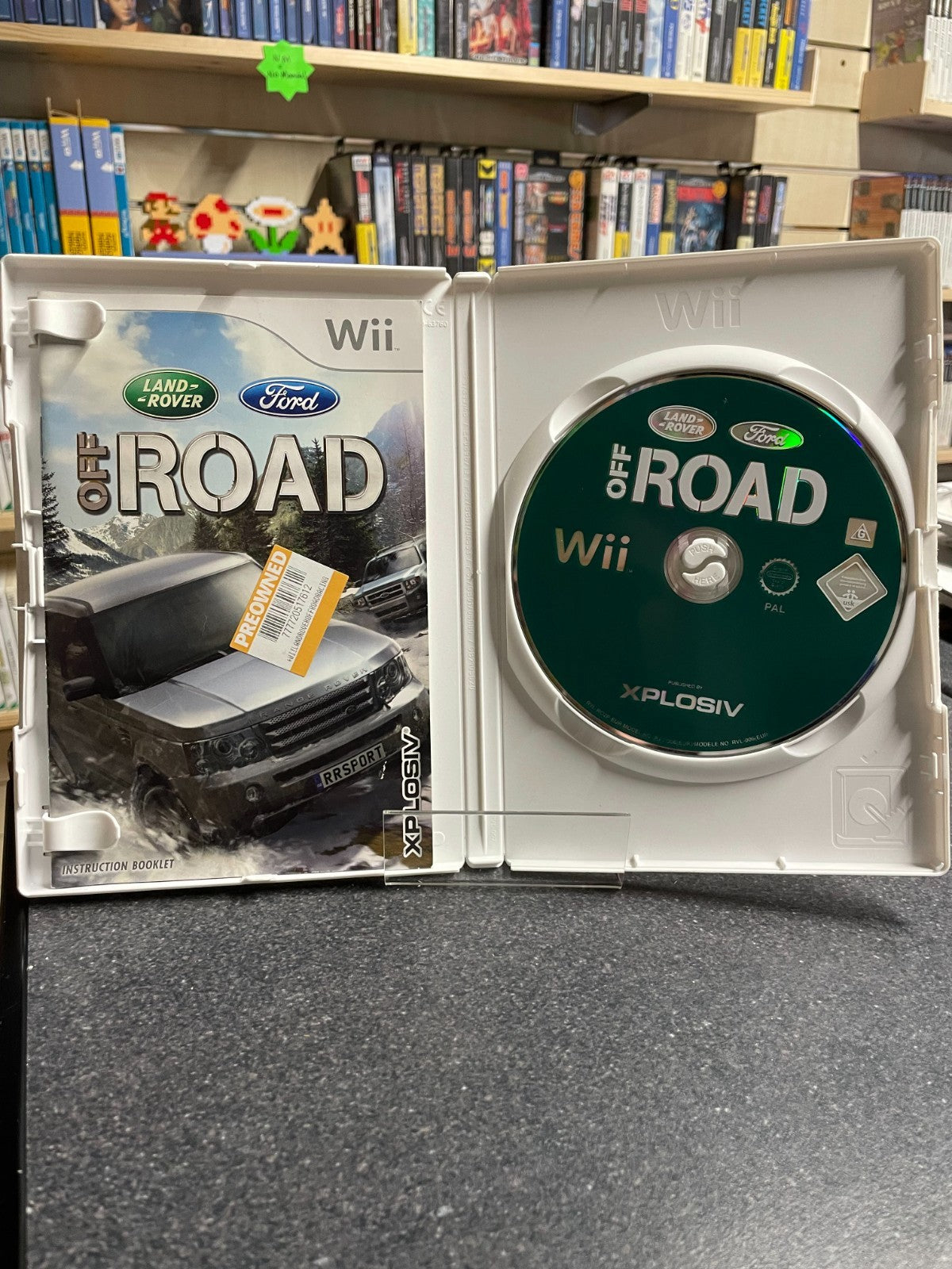 Ford Land-Rover Off Road- Nintendo Wii  -Boxed with Manual