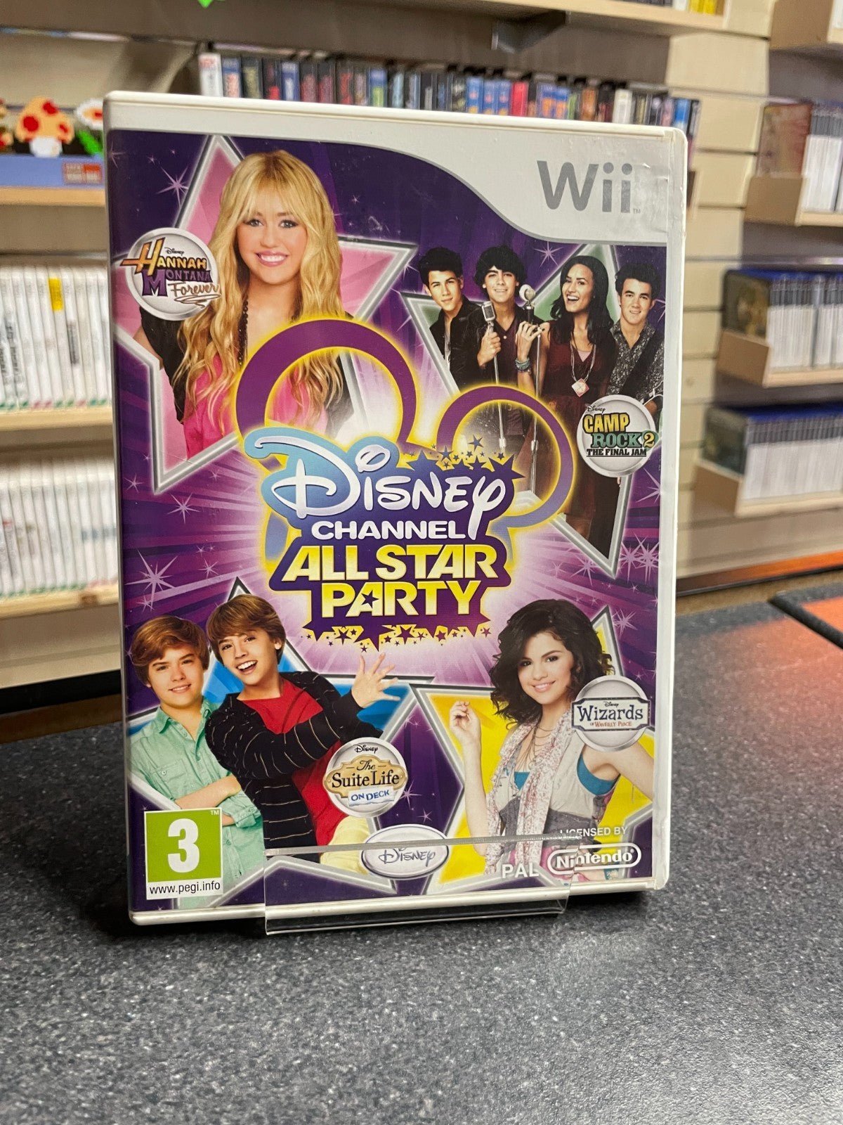 Disney Channel All Star Party - Nintendo Wii - Complete with Manual