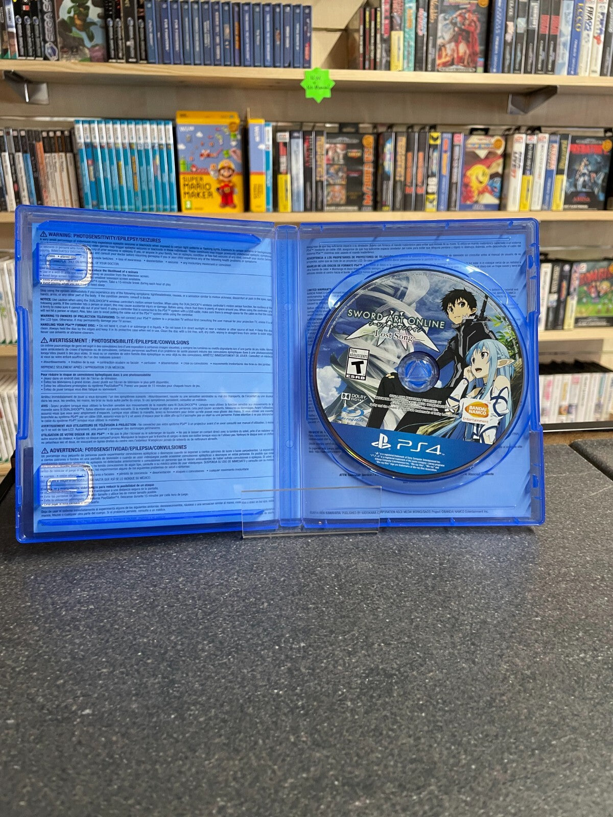 Sword Art online: Lost Song - PlayStation 4 PS4 - Boxed