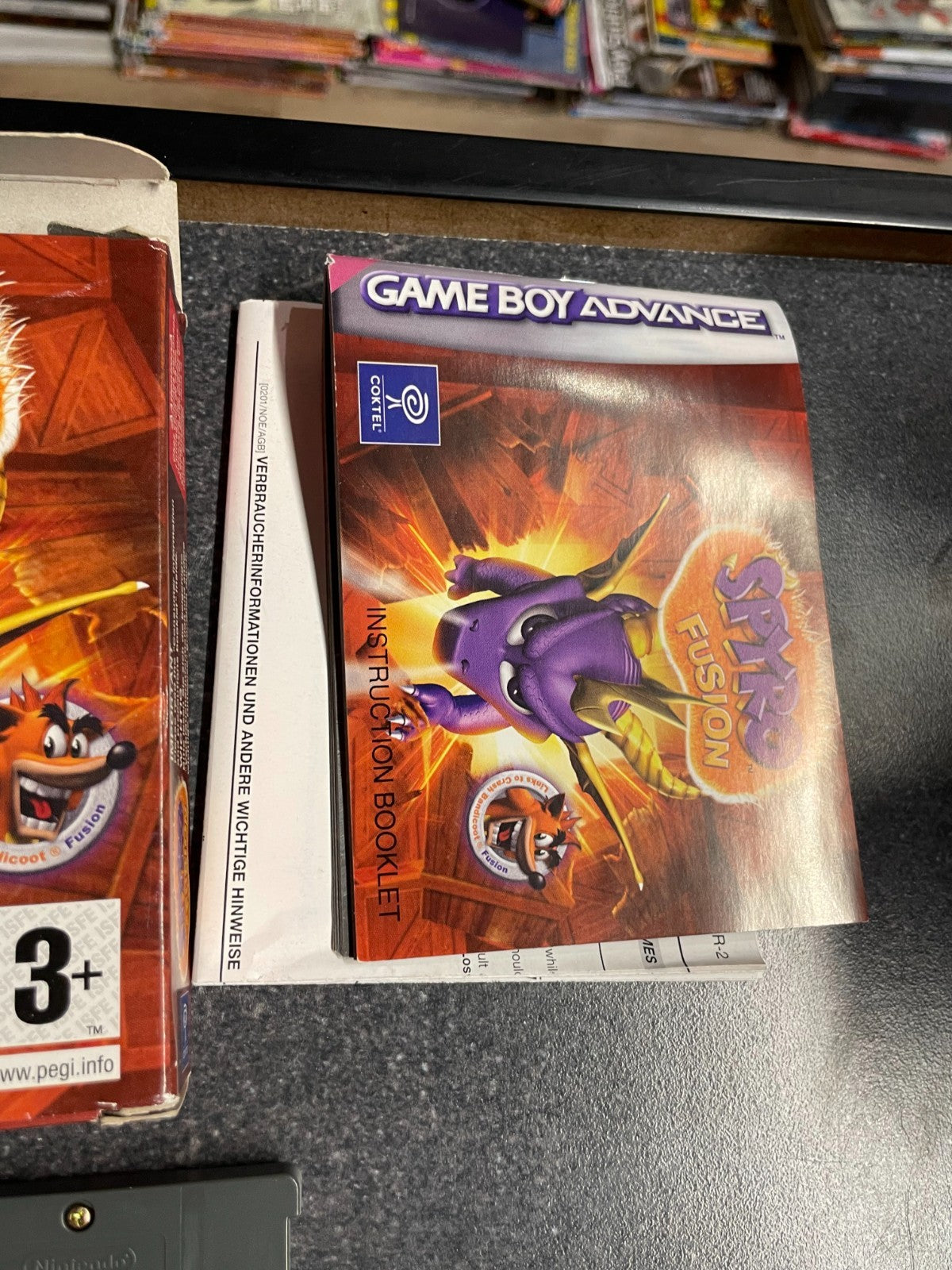 Spyro Fusion - GameBoy Advance - Boxed with Manual