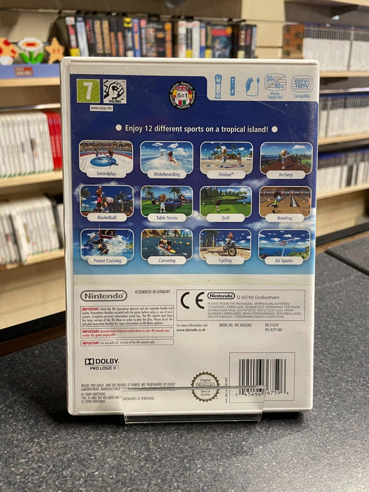 Wii Sports Resorts - Nintendo Wii  - Boxed with Manual