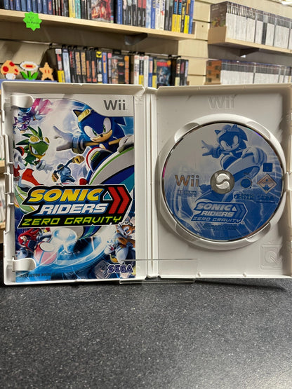 Sonic Riders: Zero Gravity - Nintendo Wii  - Boxed with Manual