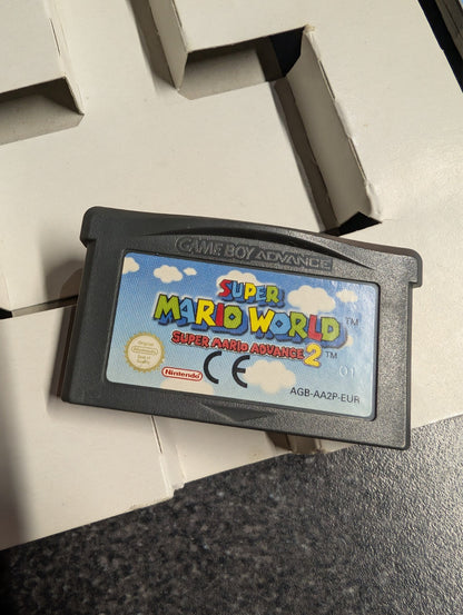 Super Mario World - Super Mario Advance 2 - Nintendo Gameboy Advance GBA - CIB