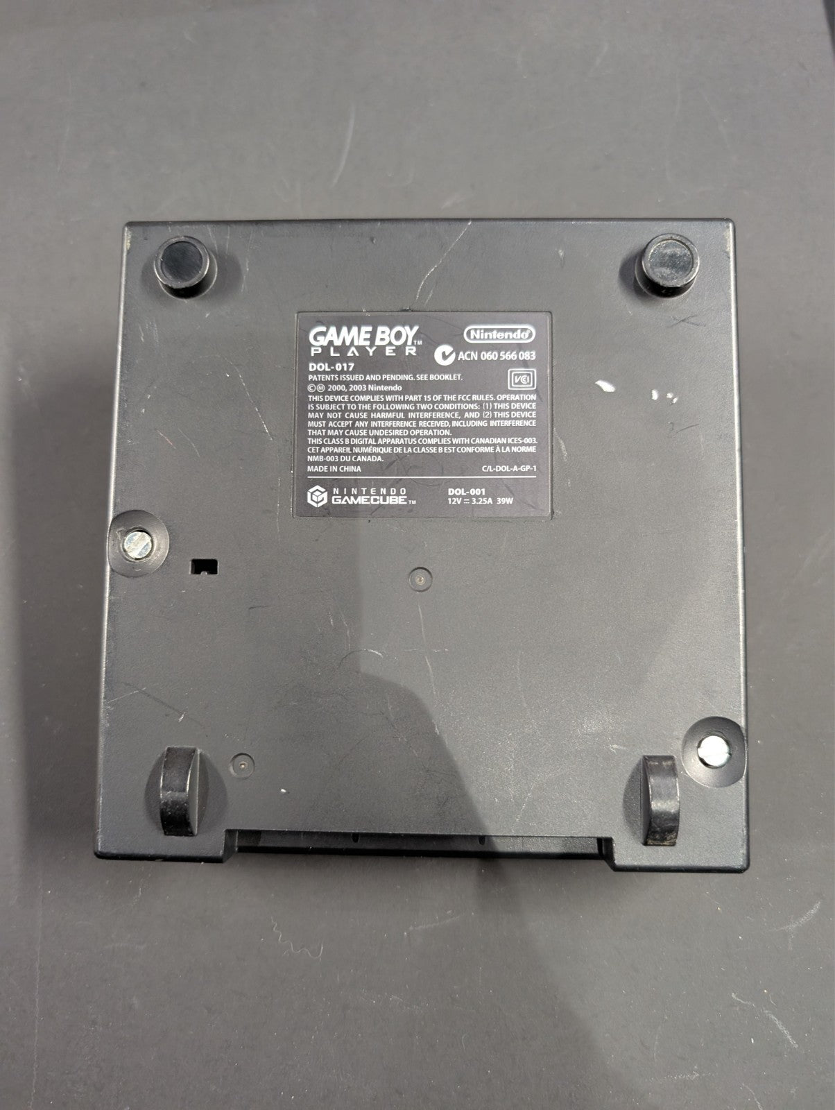 Nintendo Gameboy Player - Gamecube - No Disc