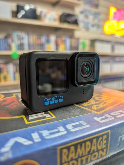 Go Pro Hero 10 Black - With Chest Strap & Accessories - Good Condition