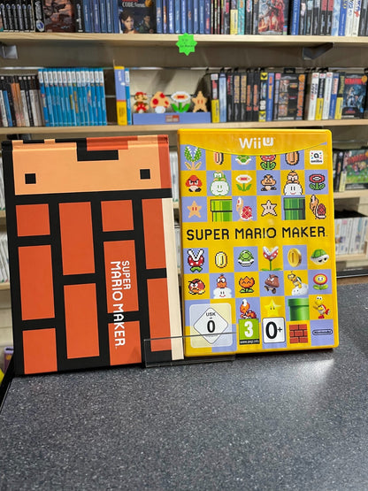 Super Mario Maker - Nintendo Wii U - Special Edition Complete with Manual & Book