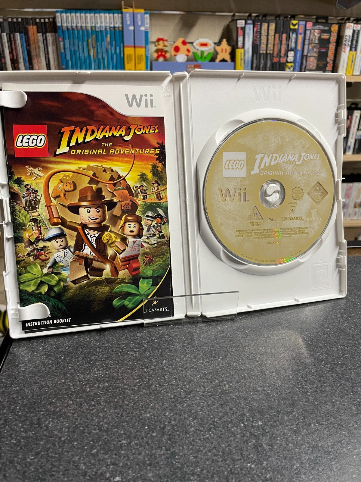 LEGO Indiana Jones  The Original Adventure - Nintendo Wii - Boxed with Manual