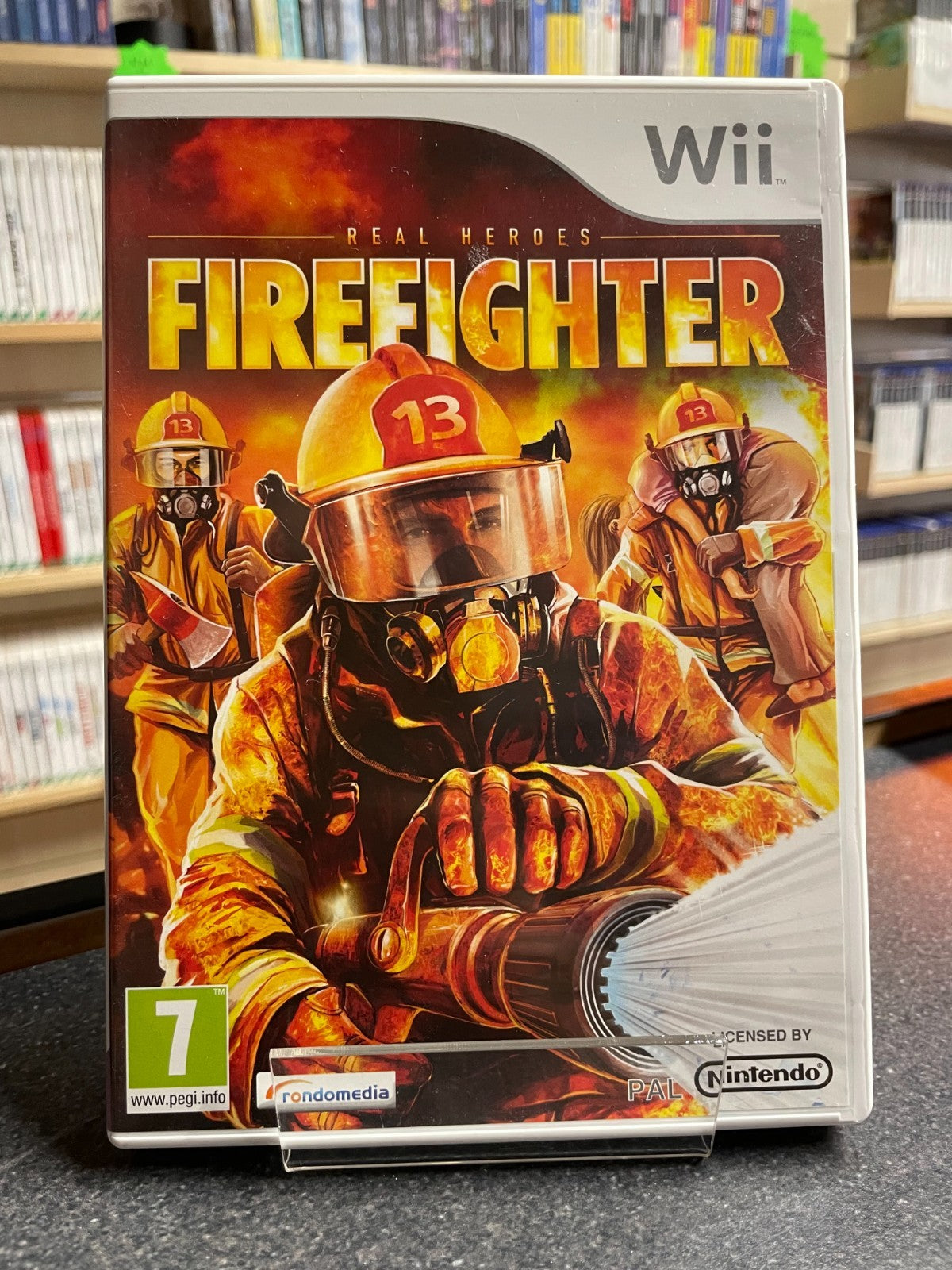 Real Heros: FireFighter - Nintendo Wii - Boxed with Manual