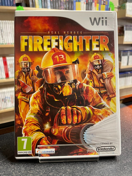 Real Heros: FireFighter - Nintendo Wii - Boxed with Manual