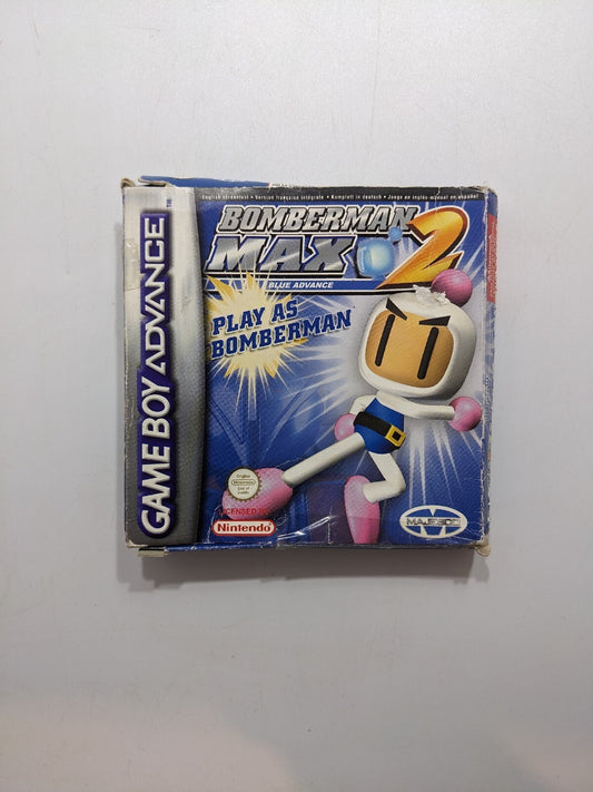 Bomberman Max 2 - Nintendo Gameboy Advance GBA - Boxed & Complete 