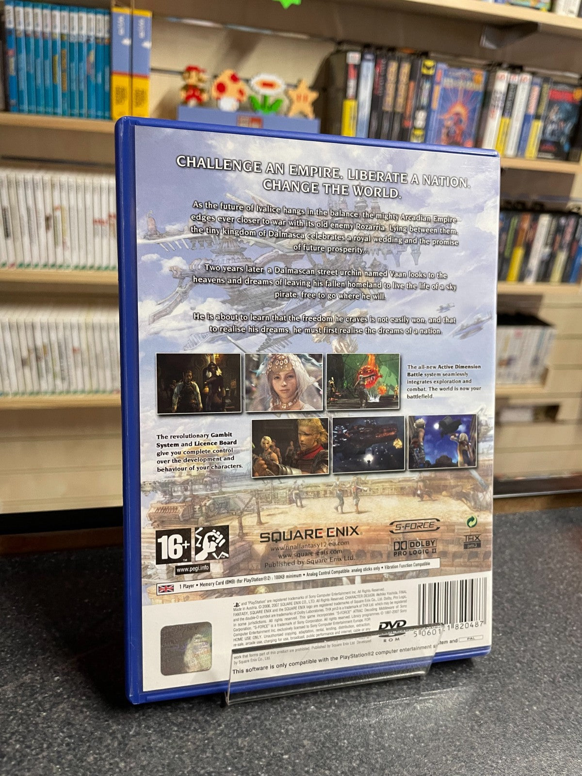 Final Fantasy XII - Sony Playstation 2 PS2 - Boxed w/Manual