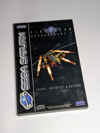 Firestorm Thunderhawk 2 - Sega Saturn - Boxed & Complete (See Description)