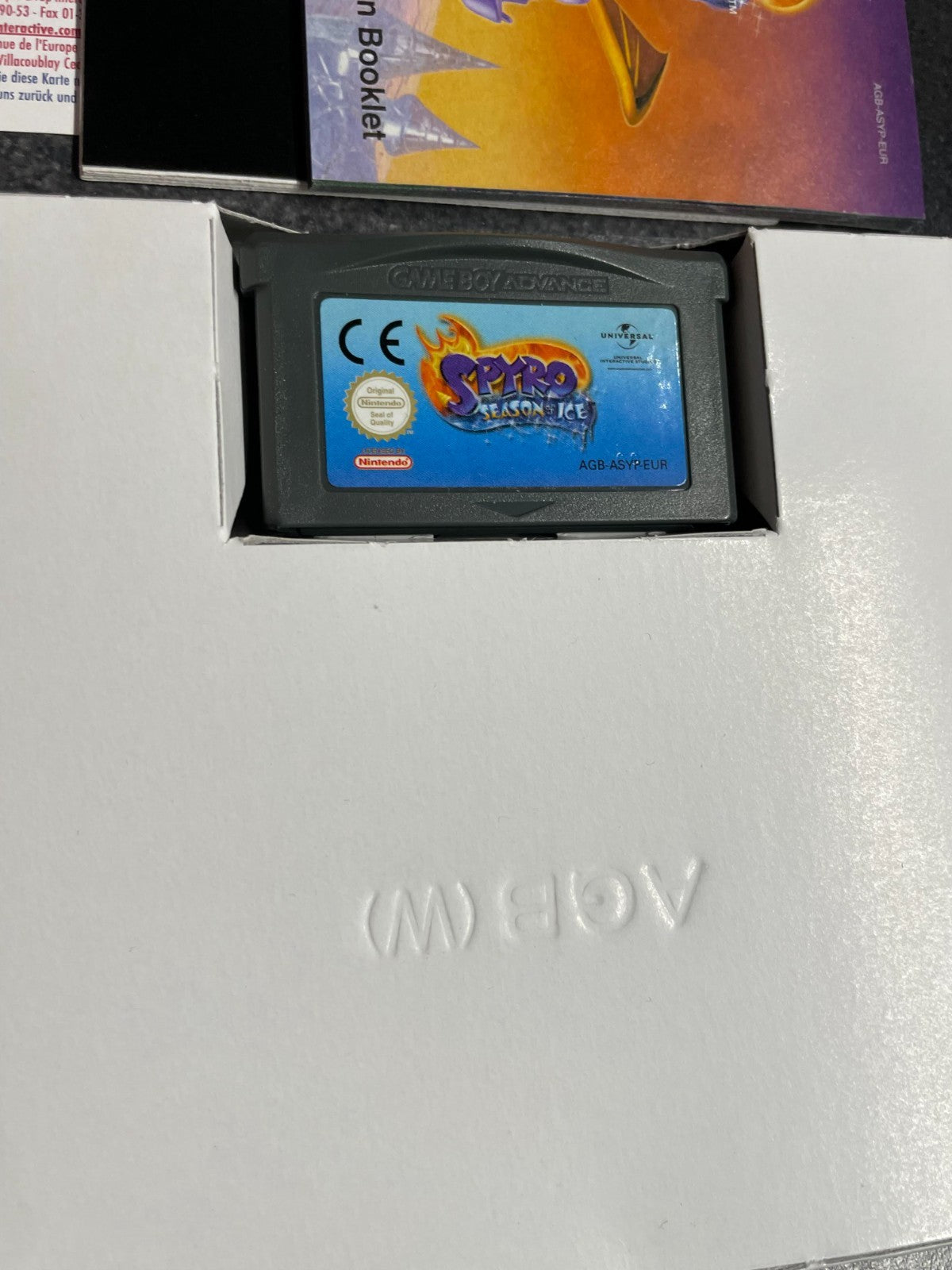 Spyro: Season of Ice - Nintendo GameBoy Advance - Boxed with Manual & Poster