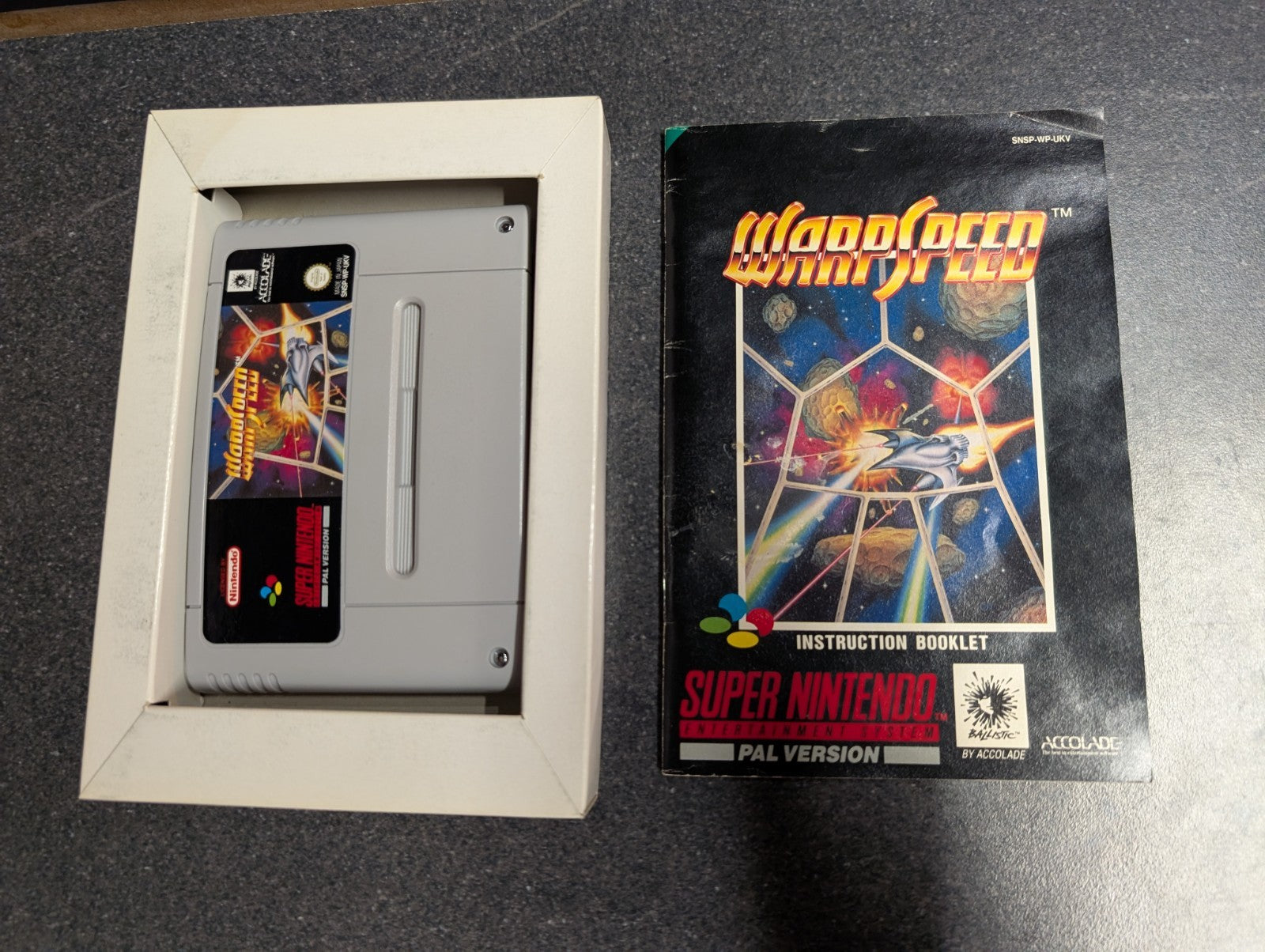 Warpspeed - Nintendo SNES - Boxed Complete