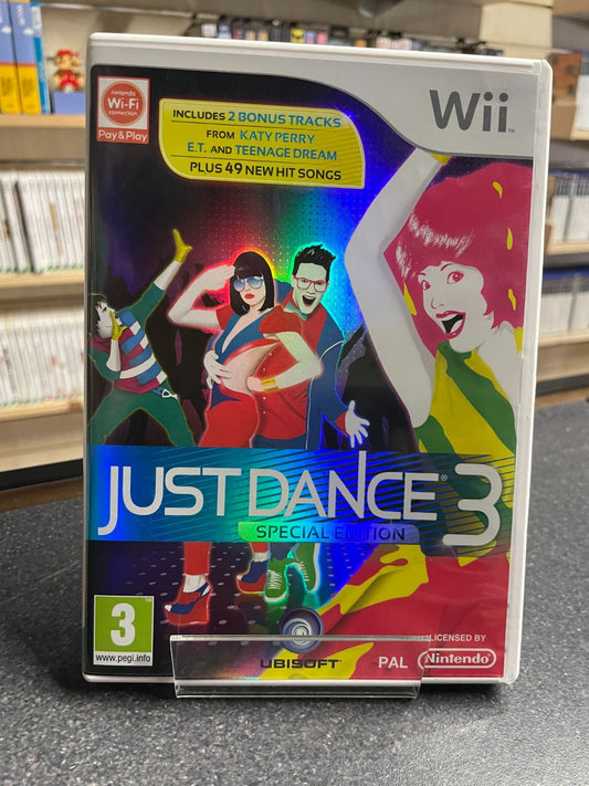 Just Dance 3 Special Edition - Nintendo Wii - Boxed with Manual