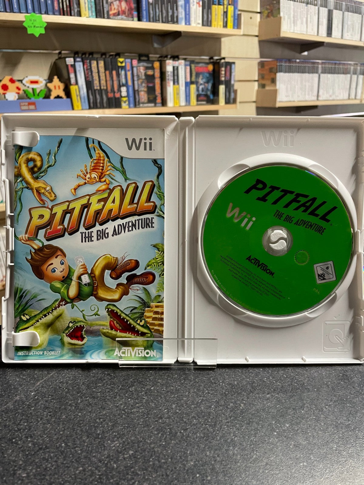 Pitfall: The Big Adventure - Nintendo Wii  - Boxed with Manual