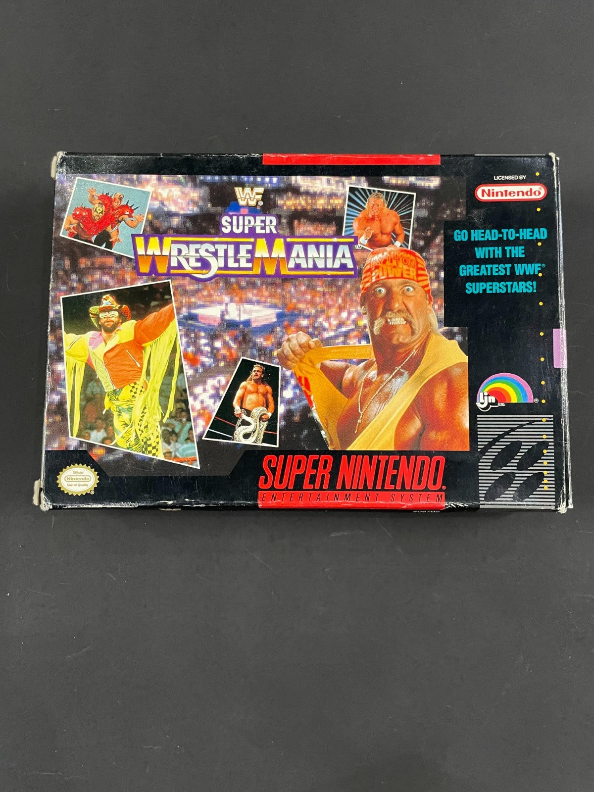 WWF Super Wrestle Mania  - SNES - Boxed with Manual + Poster - USA