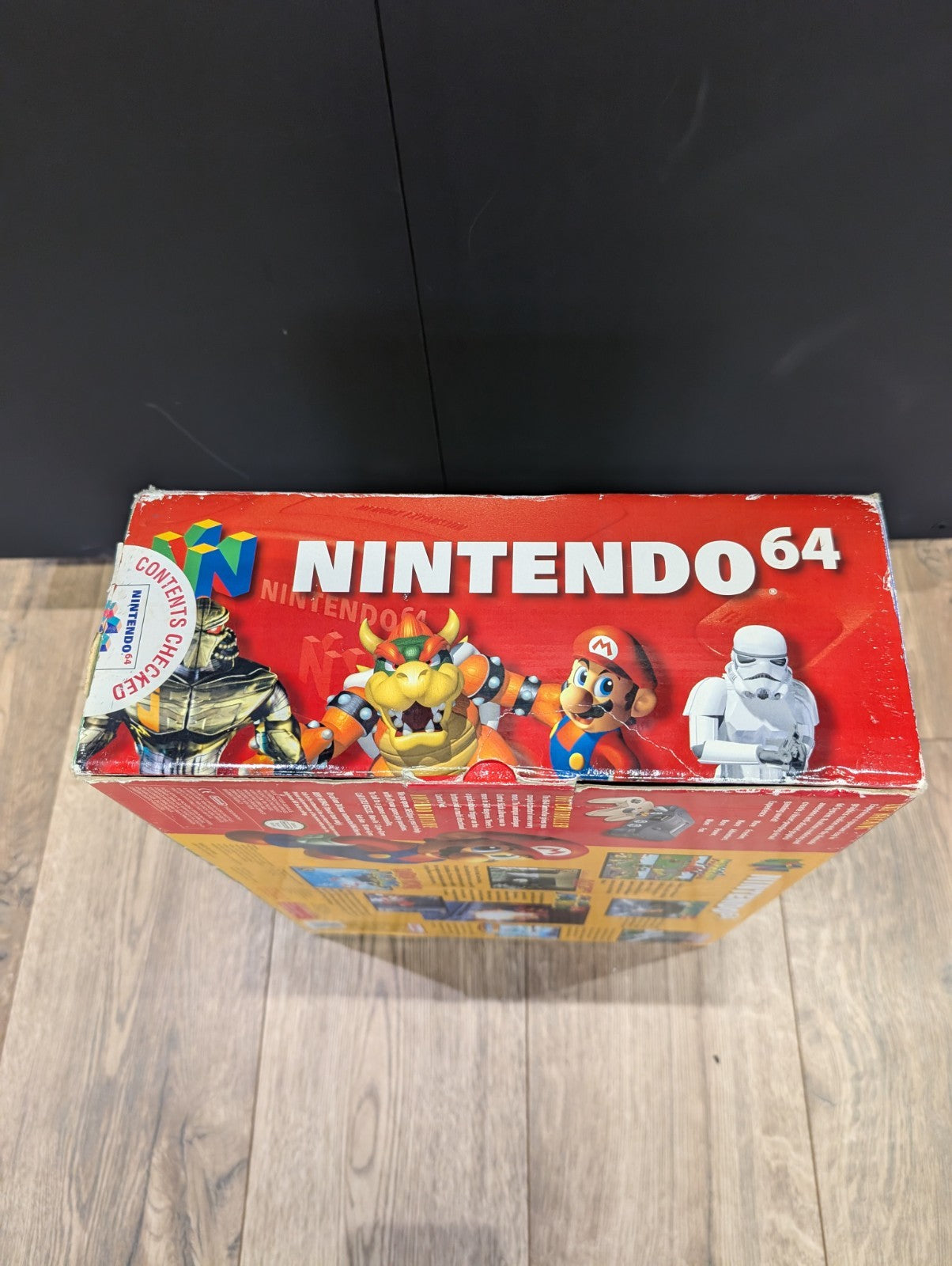 Nintendo N64 Console - Gold Controller - Boxed