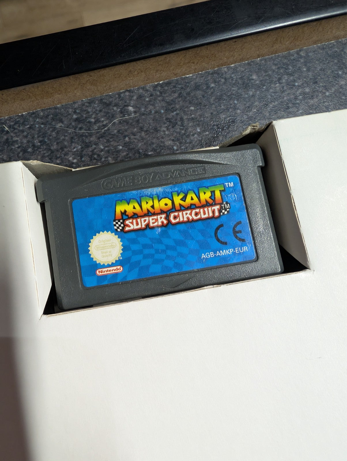 Mario Kart Super Circuit - Nintendo Gameboy Advance GBA - Boxed CIB