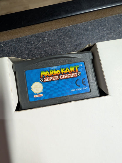 Mario Kart Super Circuit - Nintendo Gameboy Advance GBA - Boxed CIB