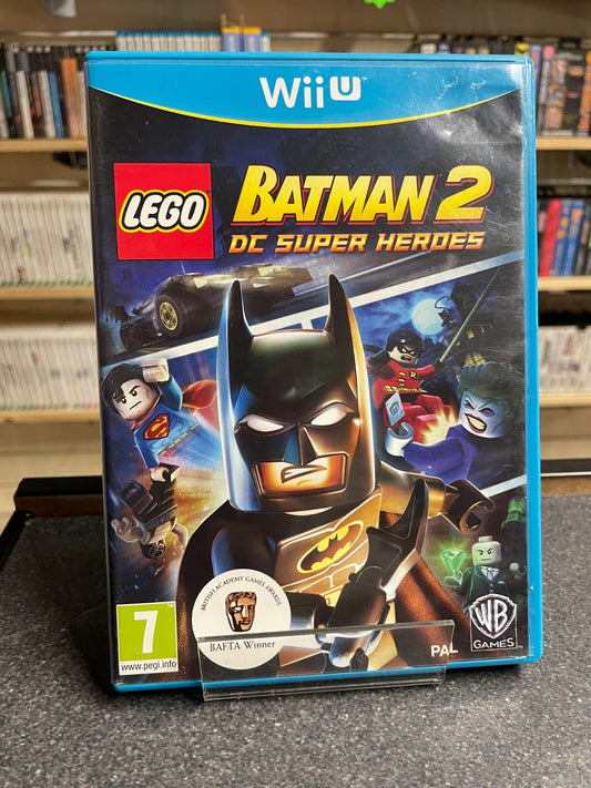LEGO Batman 2: DC Super Heroes - Nintendo Wii U - Complete with Manual