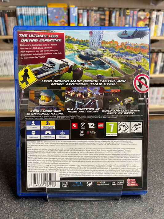 Lego 2K Drive  - PlayStation 4 PS4 - Boxed