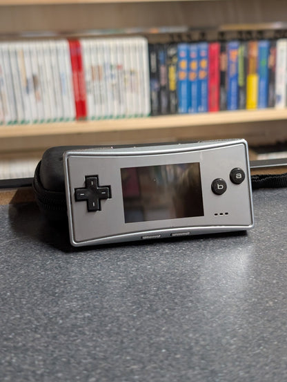 Nintendo Gameboy Micro - Silver - Good Condition