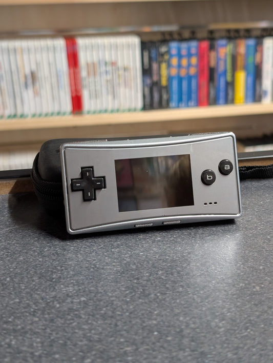 Nintendo Gameboy Micro - Silver - Good Condition
