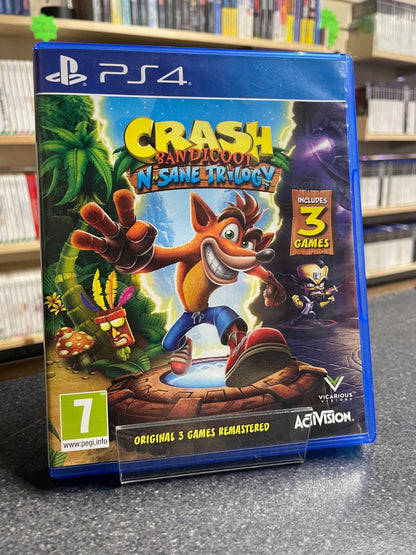 Crash Bandicoot N-Sane Trilogy - Playstation 4 - PS4 - Boxed
