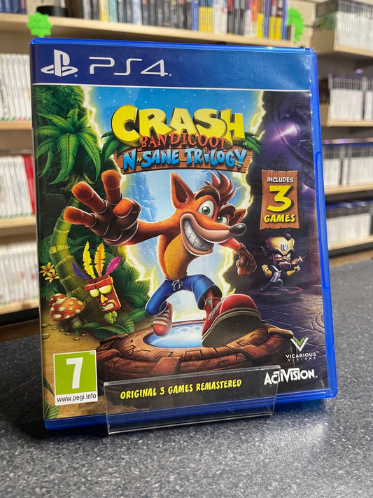 Crash Bandicoot N-Sane Trilogy - Playstation 4 - PS4 - Boxed
