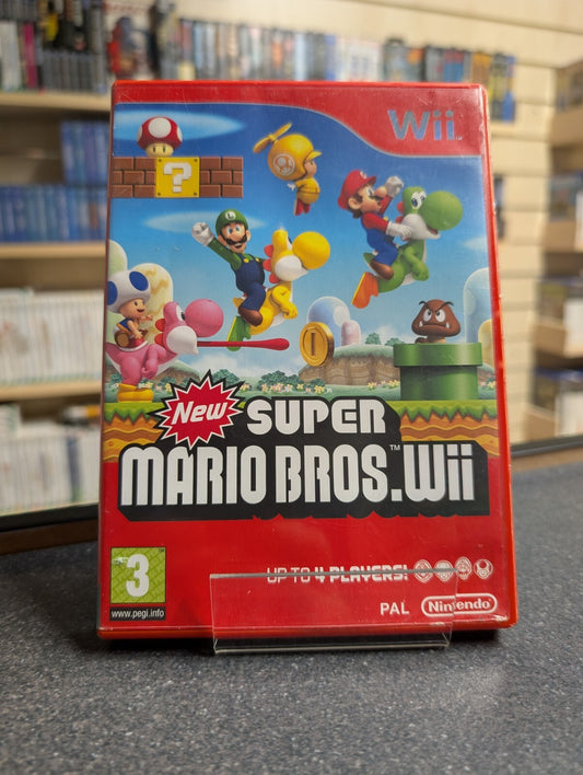New Super Mario Bros. -  Nintendo Wii - Boxed
