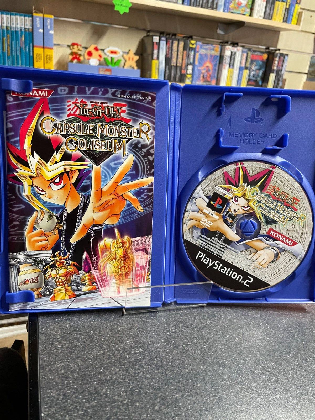 Yu-Gi-Oh! Capsule Monster Collseum - Sony Playstation 2 PS2 - Boxed w/Manual