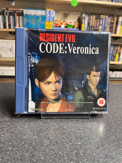 Resident Evil CODE: Veronica - SEGA Dreamcast - Complete with Manual